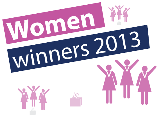 Women winners in 2013