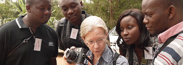 Natgeo crew mentors Kenyan journalists